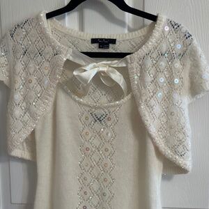 Fancy Shirt /tank with small jacket